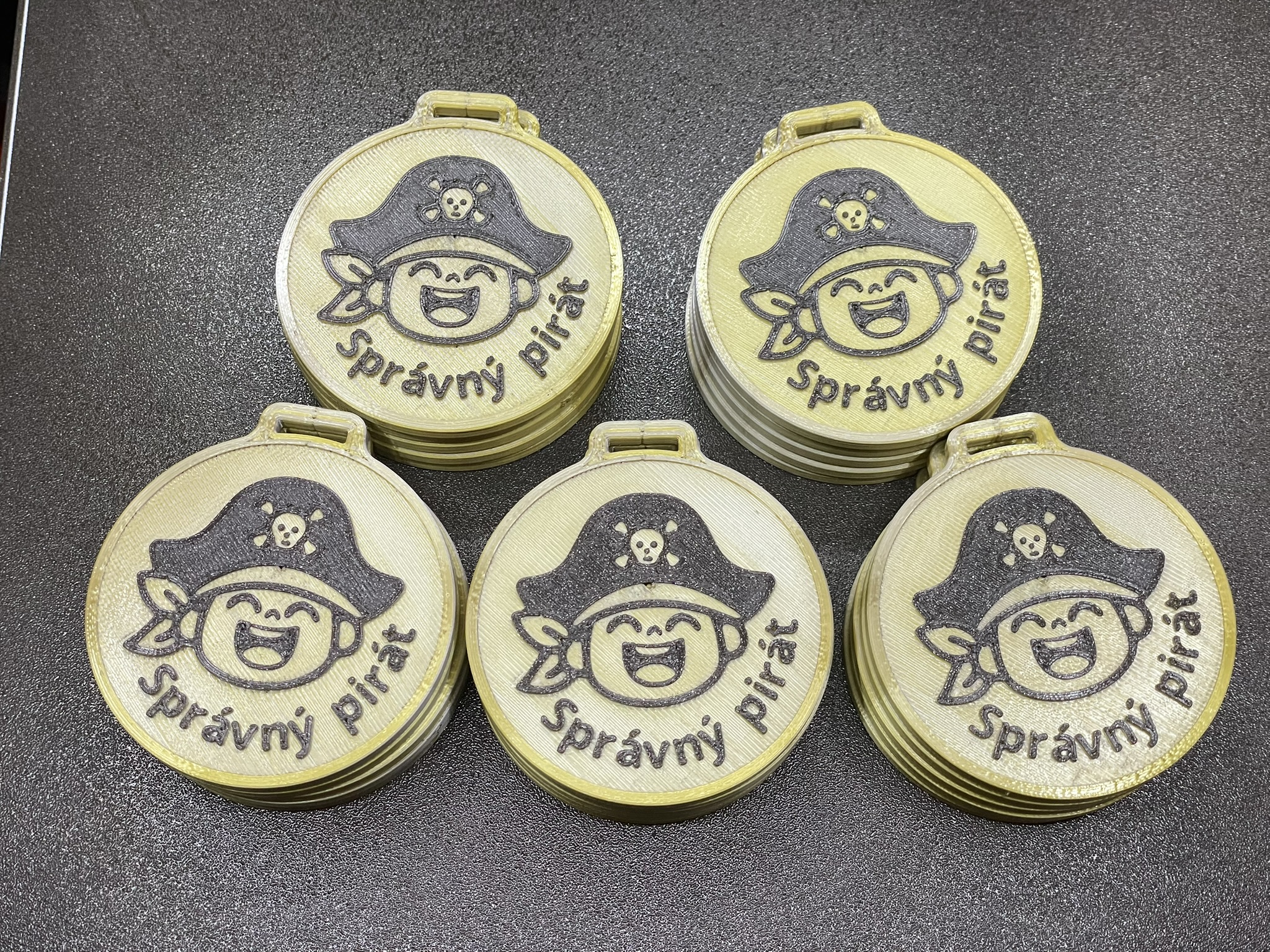 Pirátská medaile - pirate medal