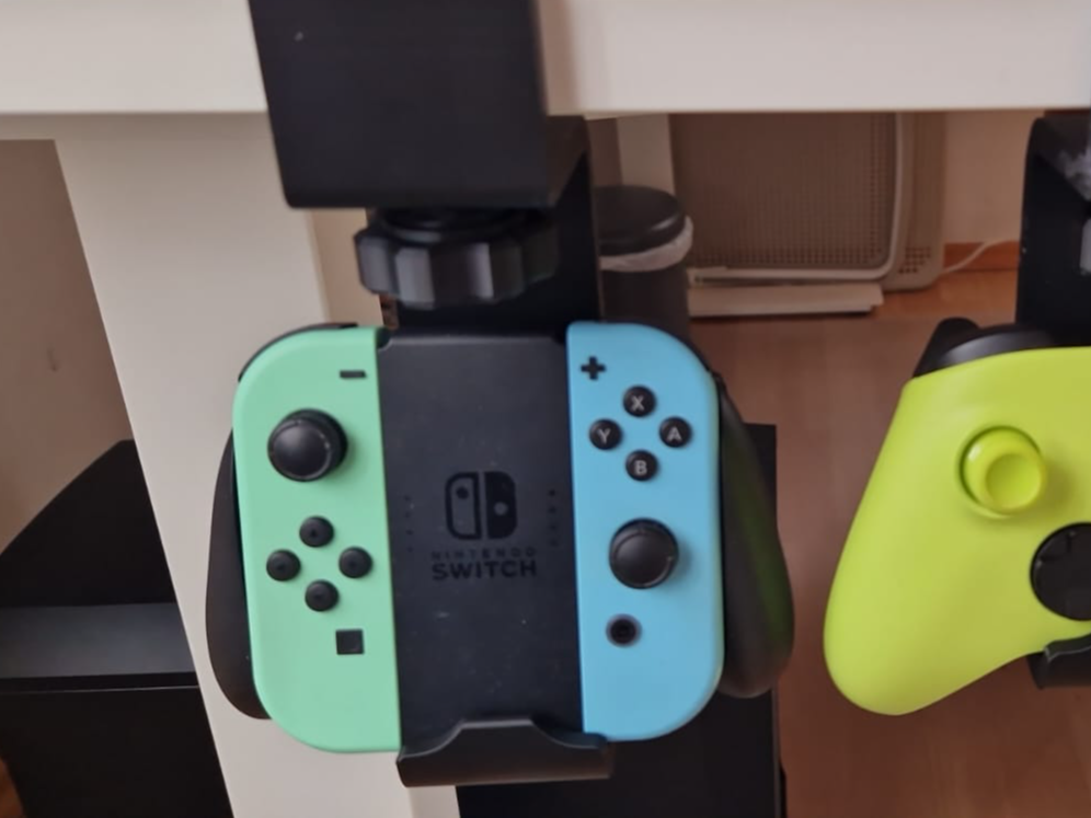 Switch Joycon Holder under Desk