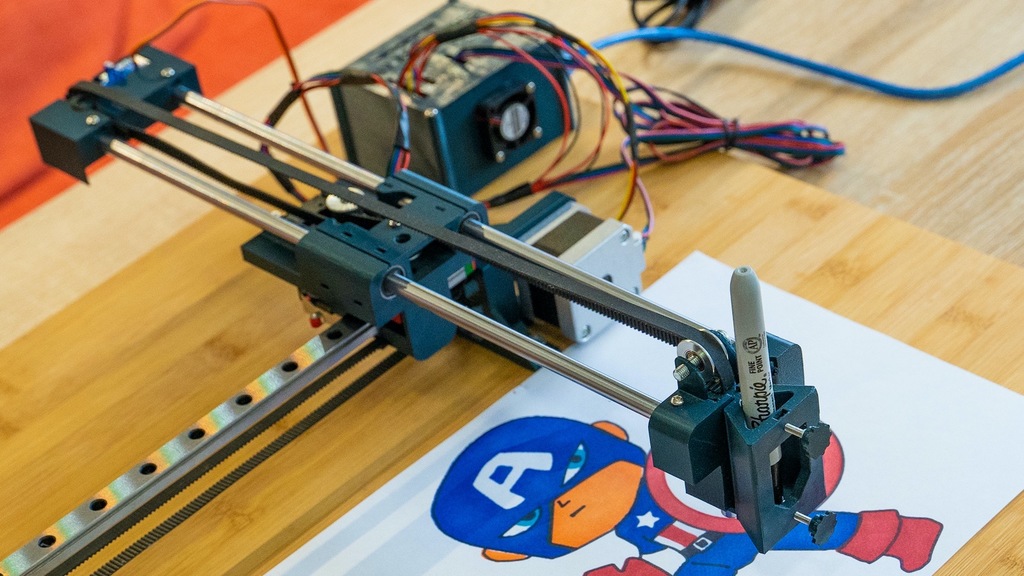 Easy CNC Drawing Machine - Arduino GRBL Plotter