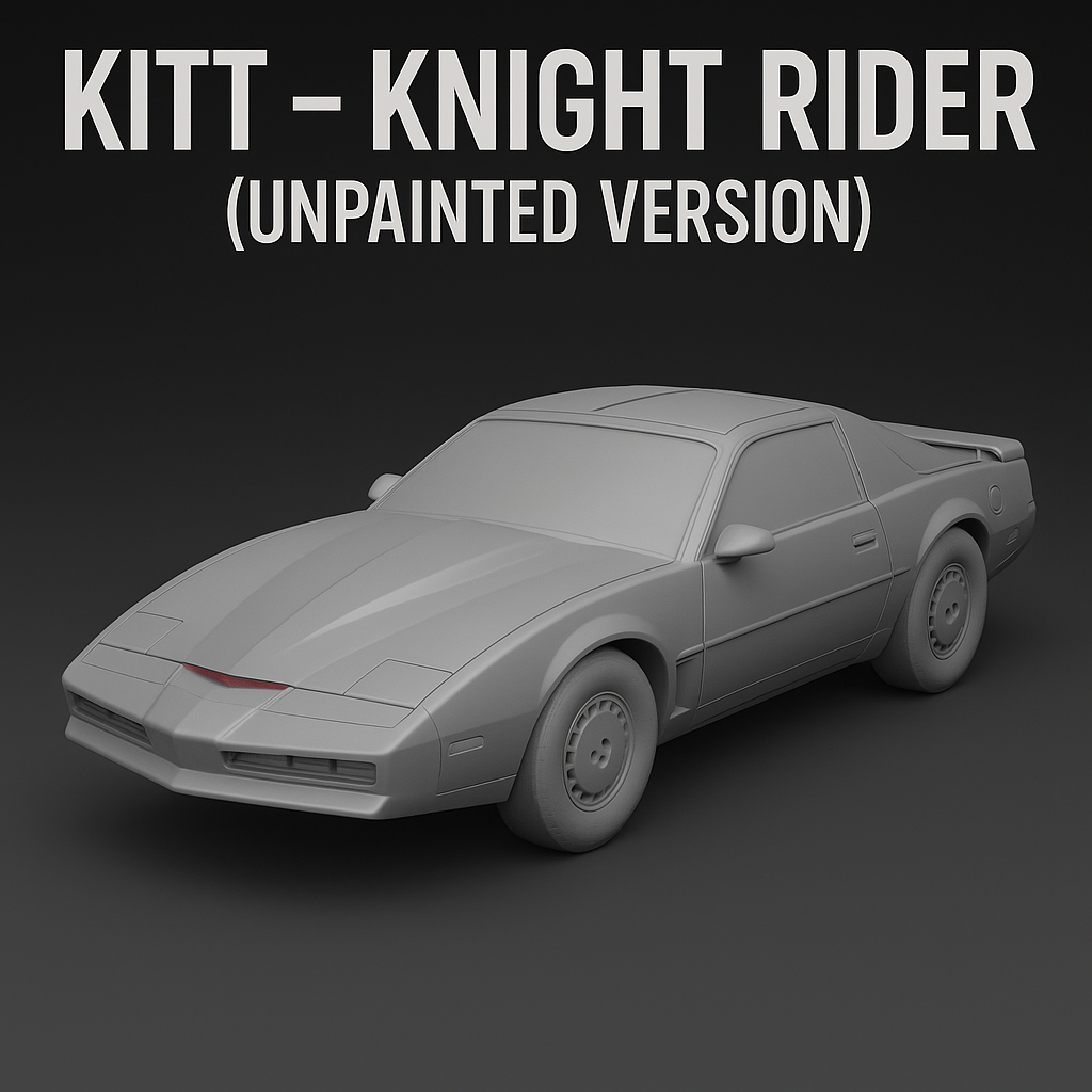 KITT – Knight Rider 3D Model