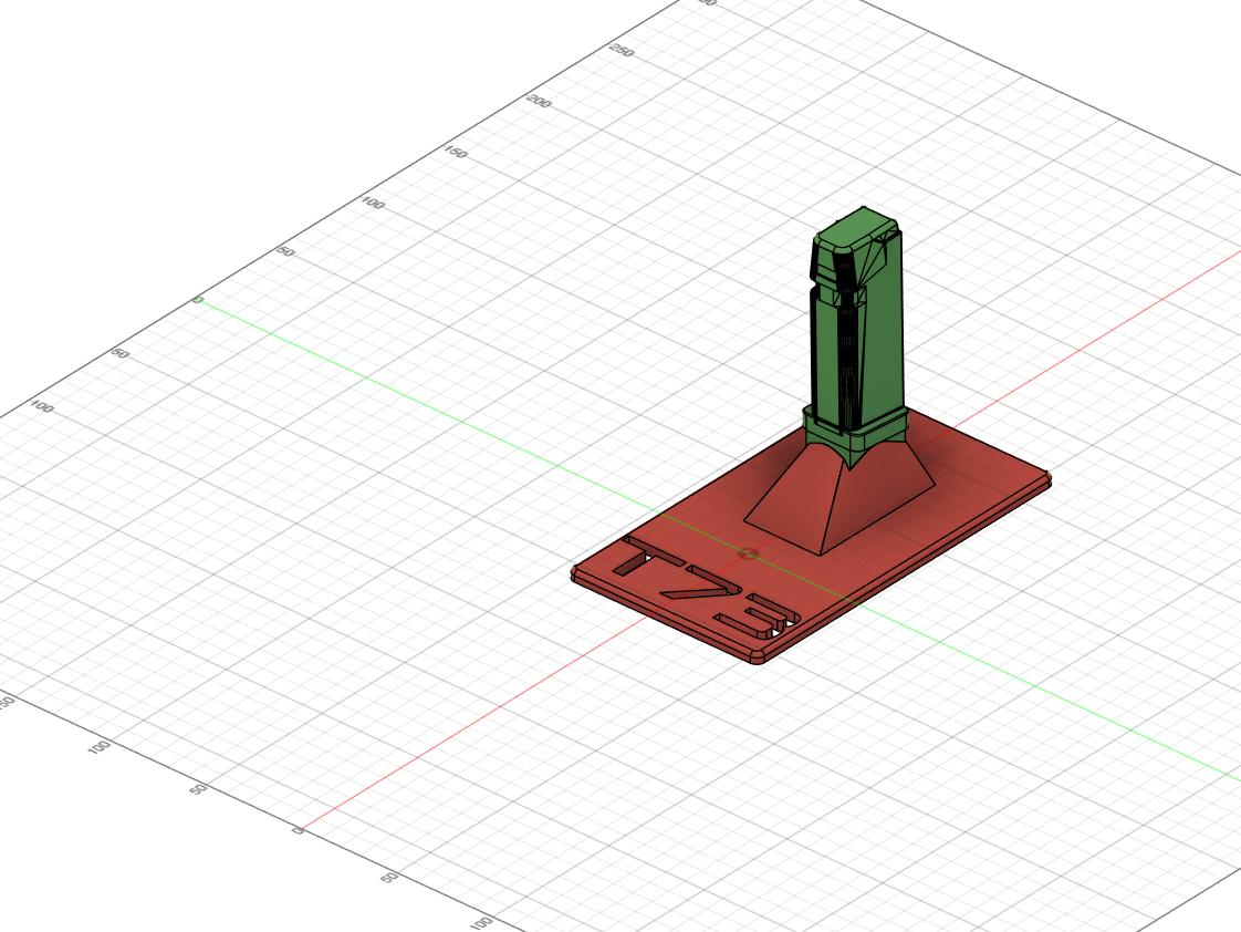 Pcc 9 mag stand for maint. in vice n display.