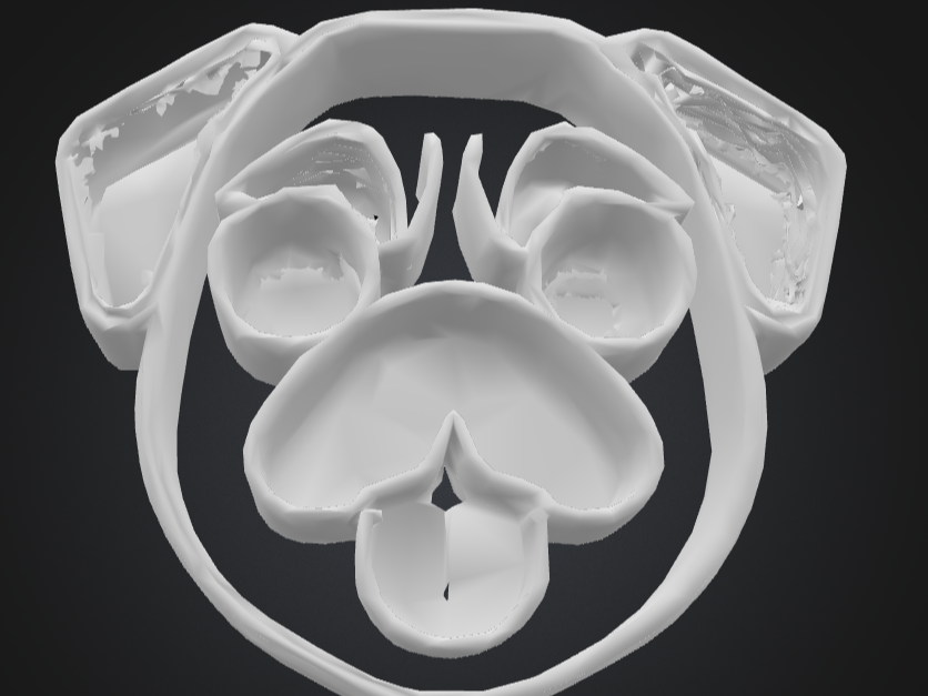 Pug Cookie Cutter
