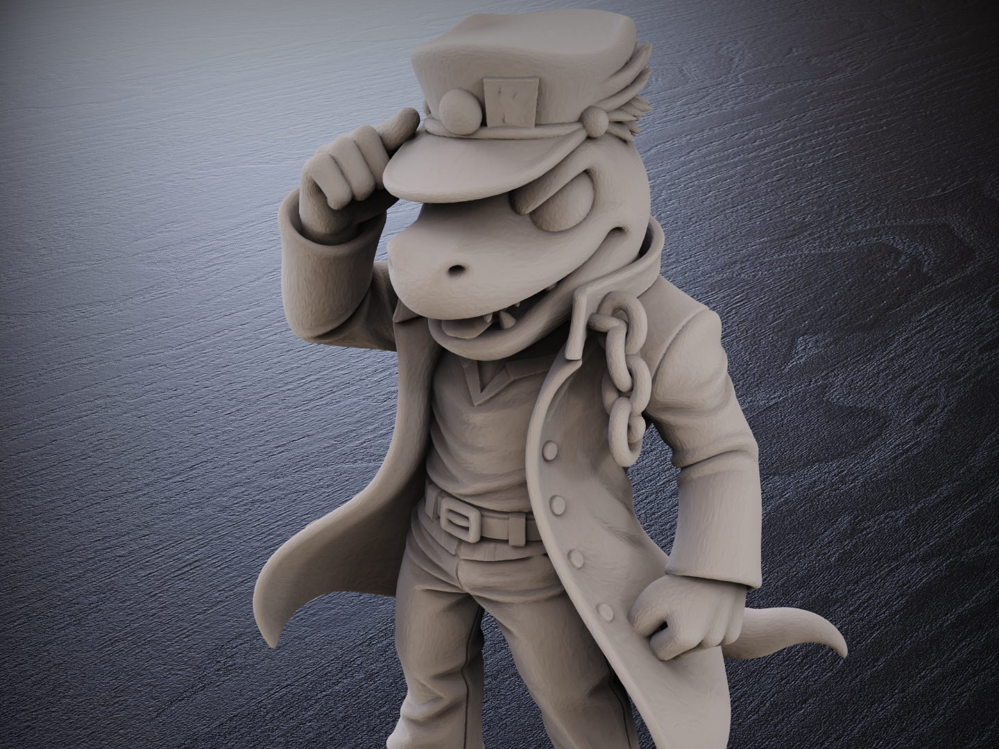 Agumon Jotaro DIgimon x Jojo Action Figure Model