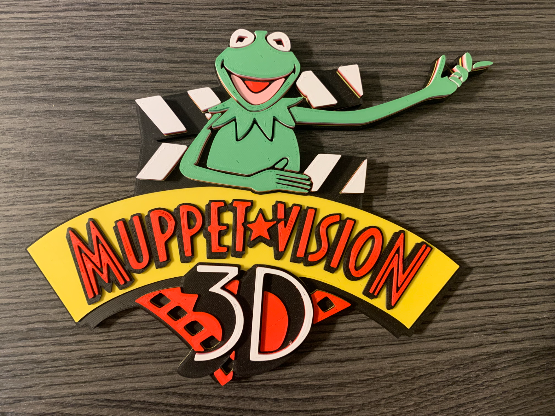 Muppet Vision 3D Sign