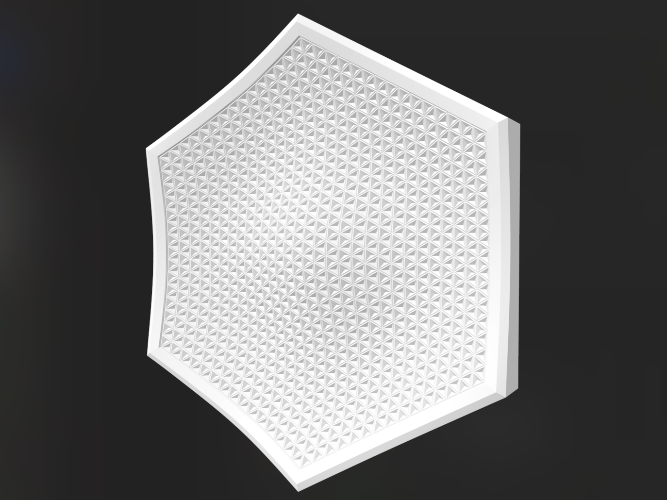 Somethingon 3D wall art sculpture with mounting