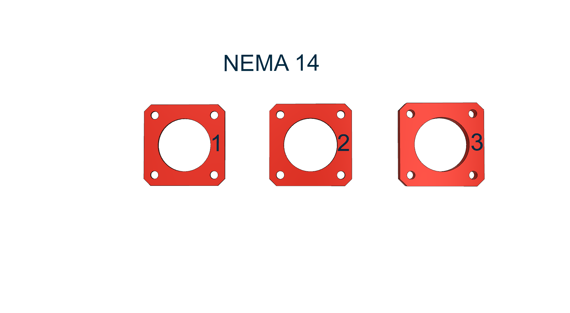 Nema 14 spacer / dumper