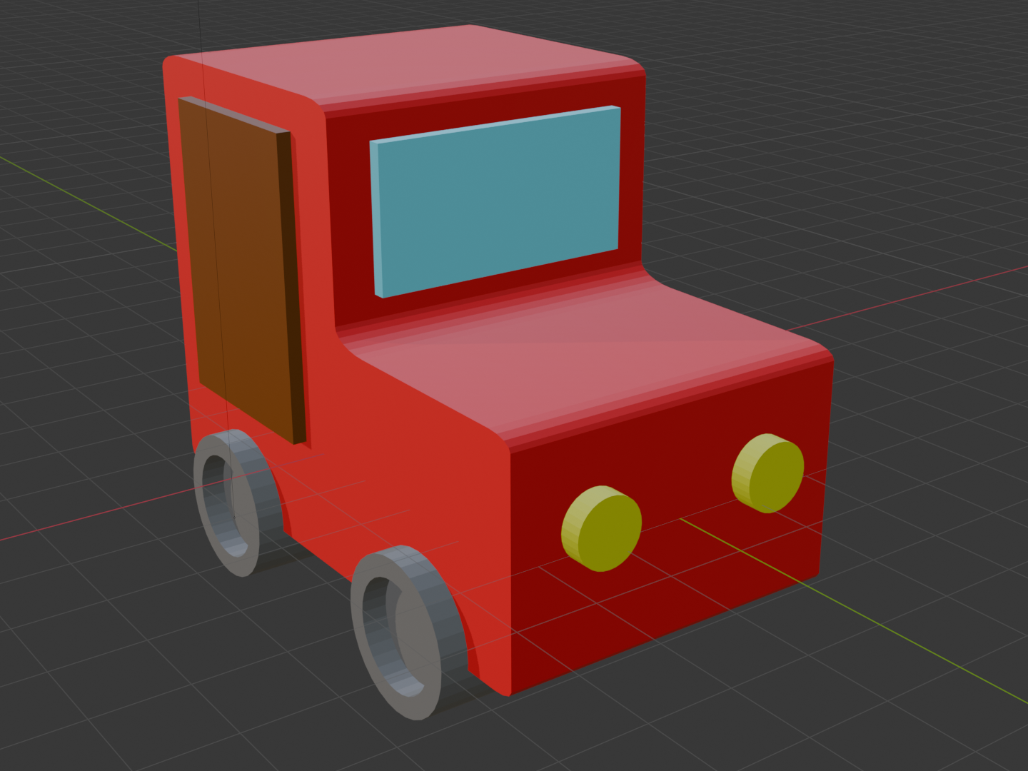 petite voiture en couleur