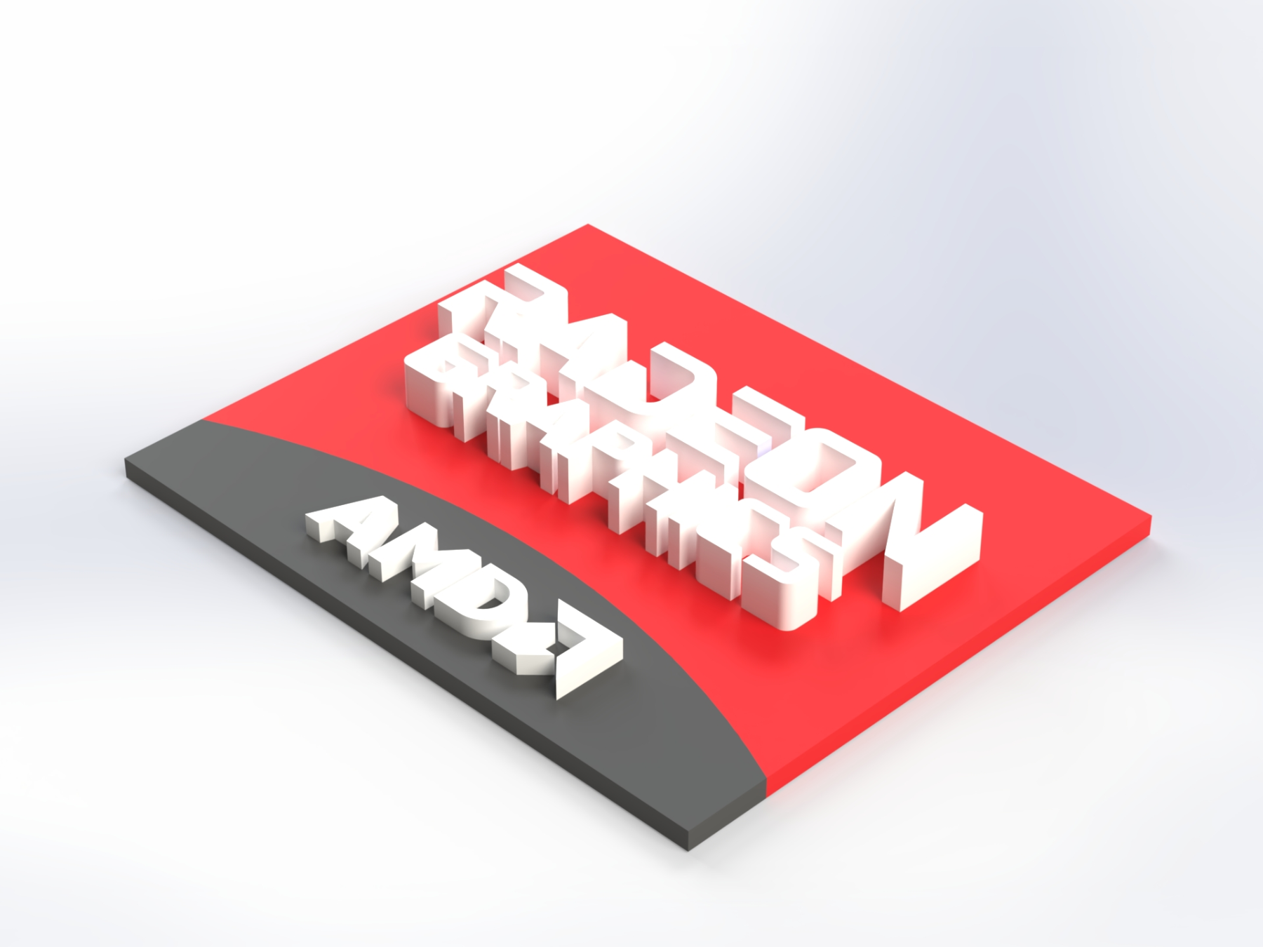 AMD Radeon Logo (Sticker)