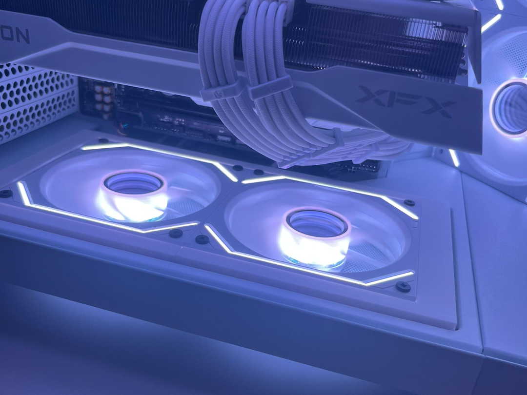 Fan Cage/Adaptor for NZXT H6 Flow 120mm to 140mm