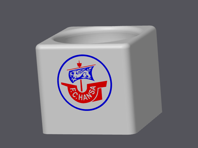 Hansa Rostock Eierbecher