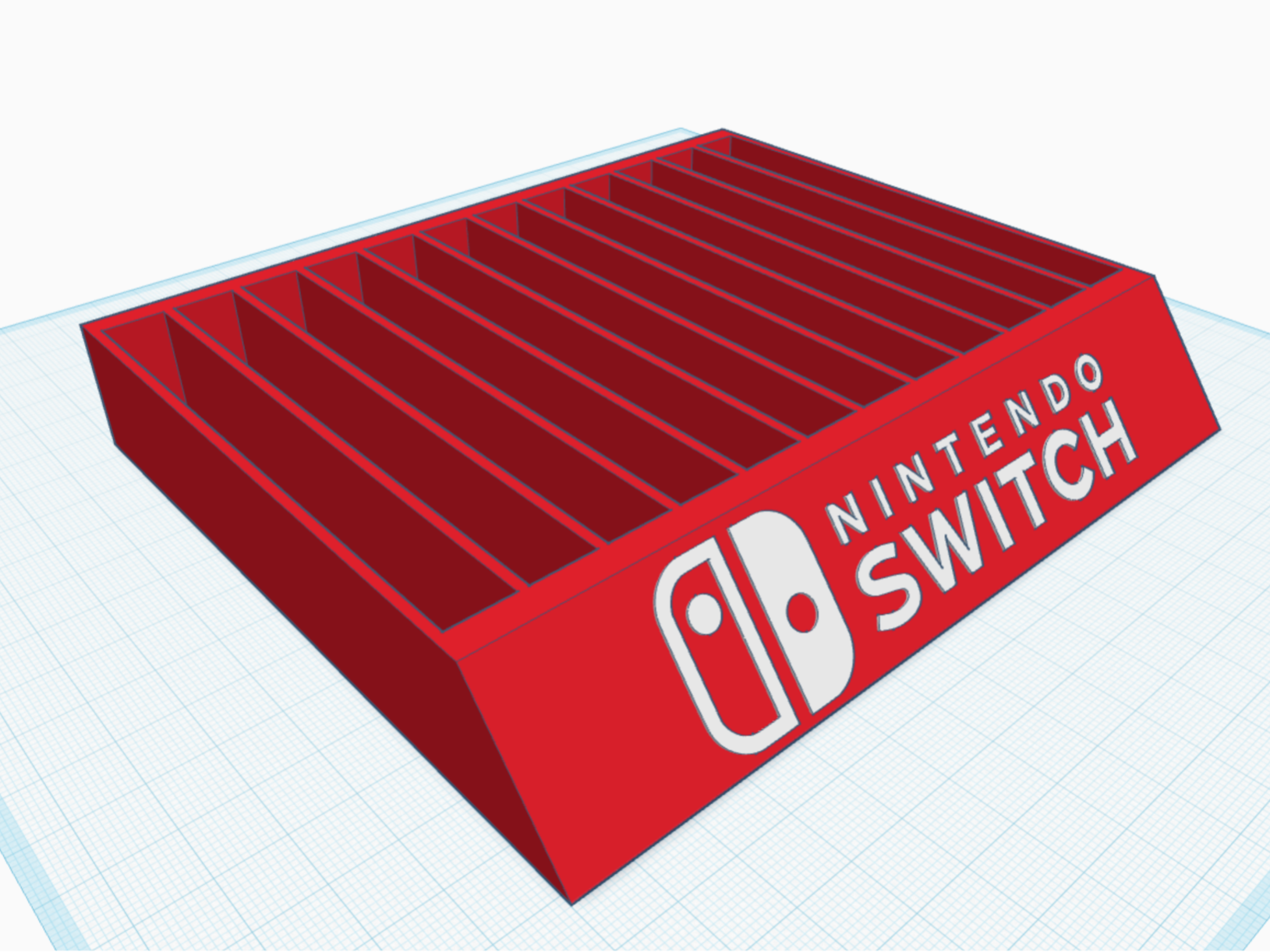 Nintendo Switch GameTray embossed