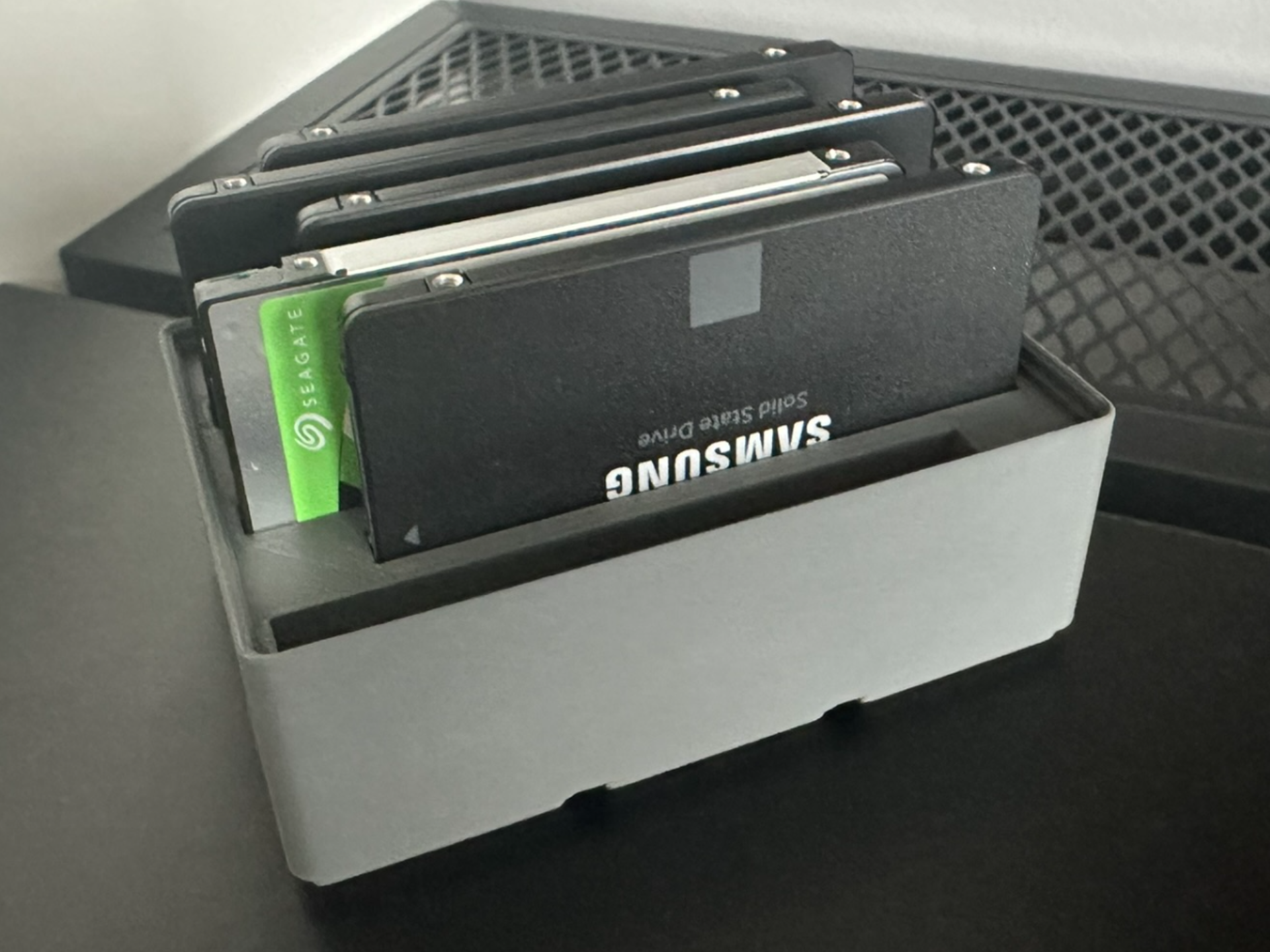 Gridfinity 2x3 SATA Storage
