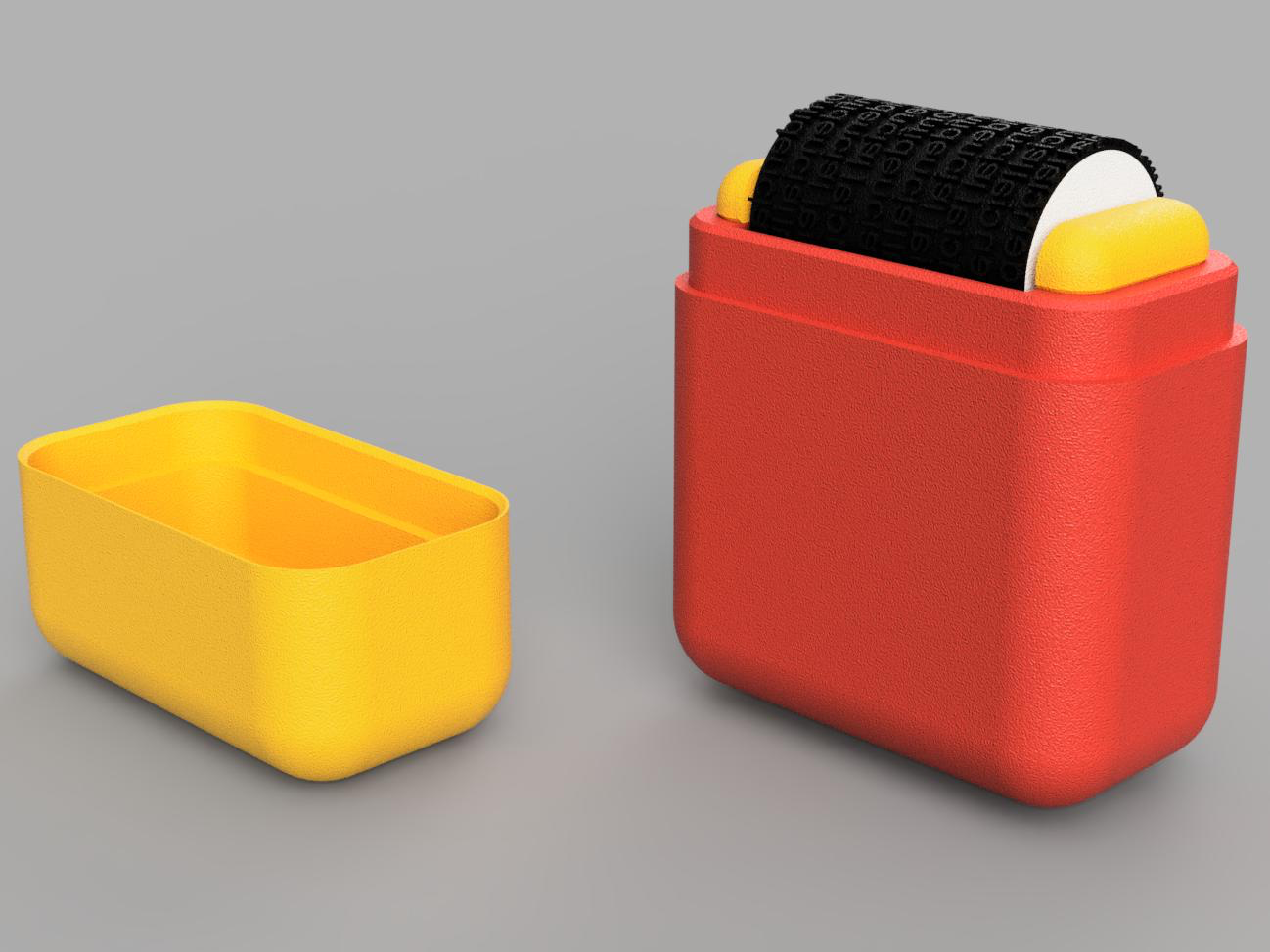 "Confidential" Roller Stamp (customizable pattern)