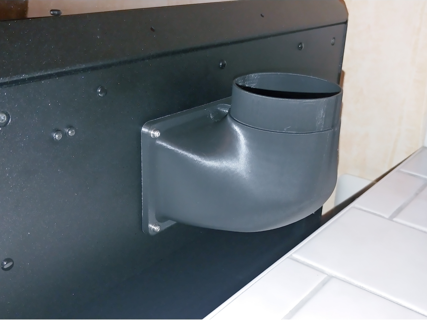 Prusa Core One Rear Ventilation Mount