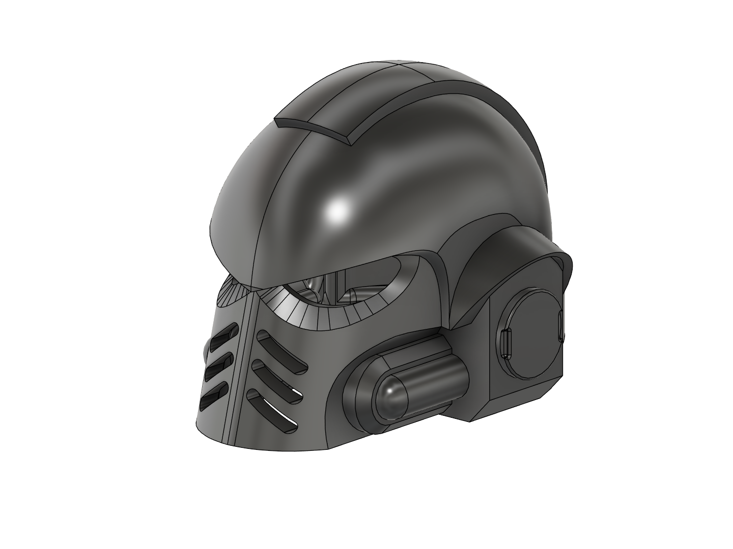Space Marine Tacticus 1:1 Helmet