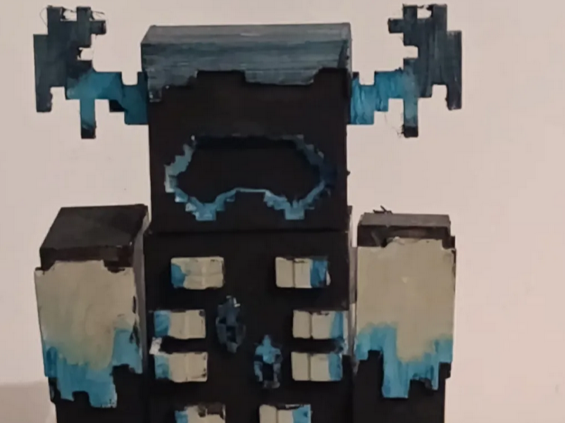 Warden Minecraft Articulé