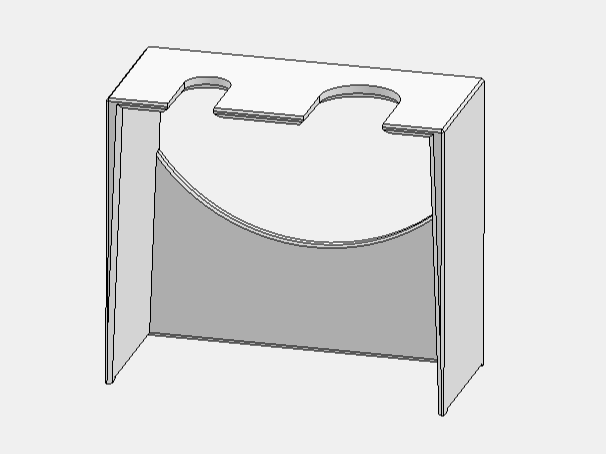 Razor and brush stand for Merkur Futur