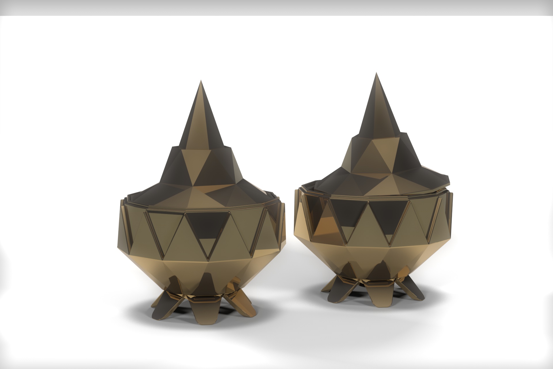 Dragon Age Veilguard gold box container decoration