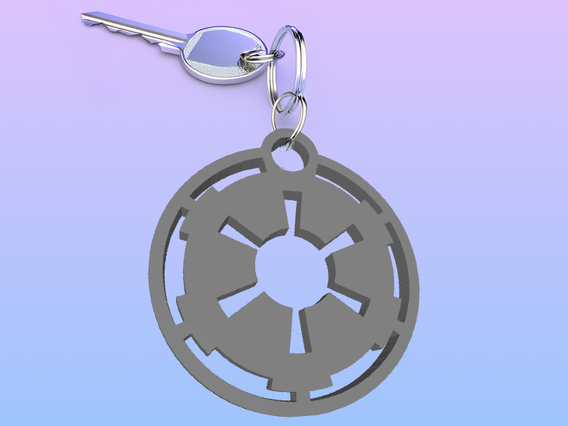 Imperial Keychain Starwars