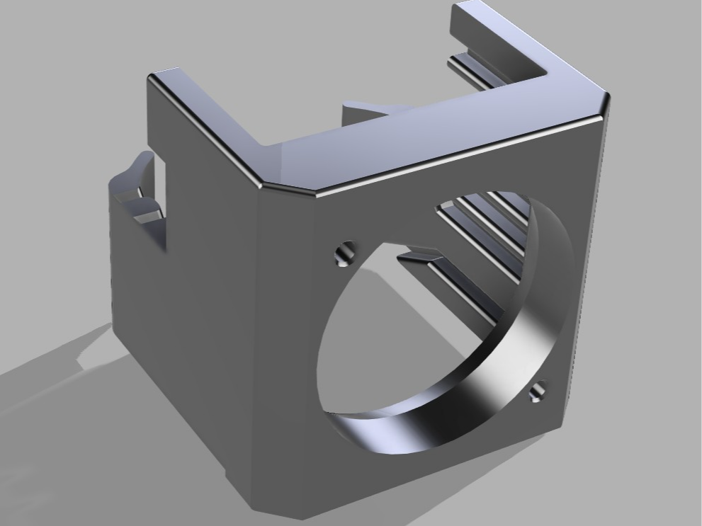 Nema 17 cooler, 40mm fan (heatsink req.)