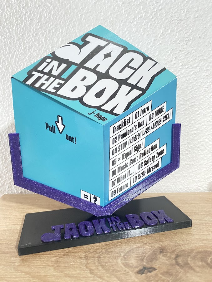J-hope Jack in the Box album stand