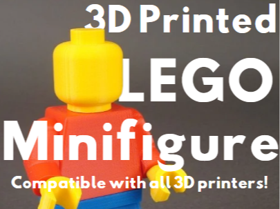 Brick Minifigure | No AMS | DIY/Customizable