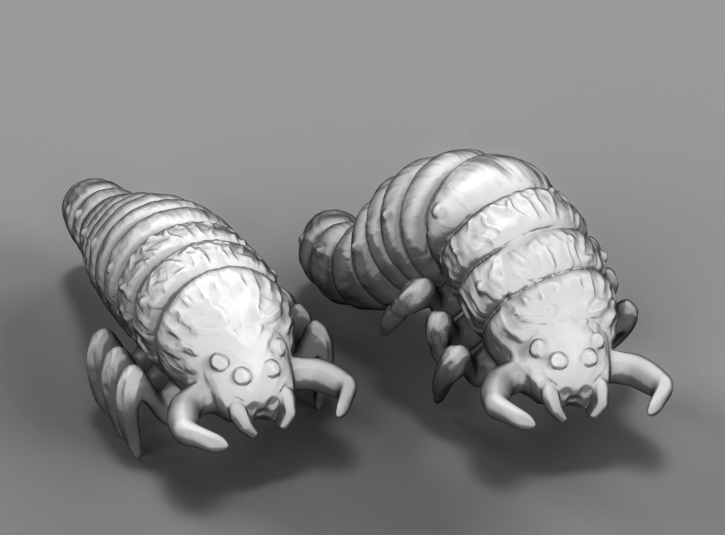 Dark souls Vile maggot miniature 25mm / 28mm scale