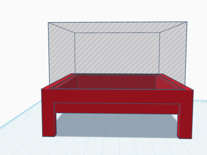 UV light stand support