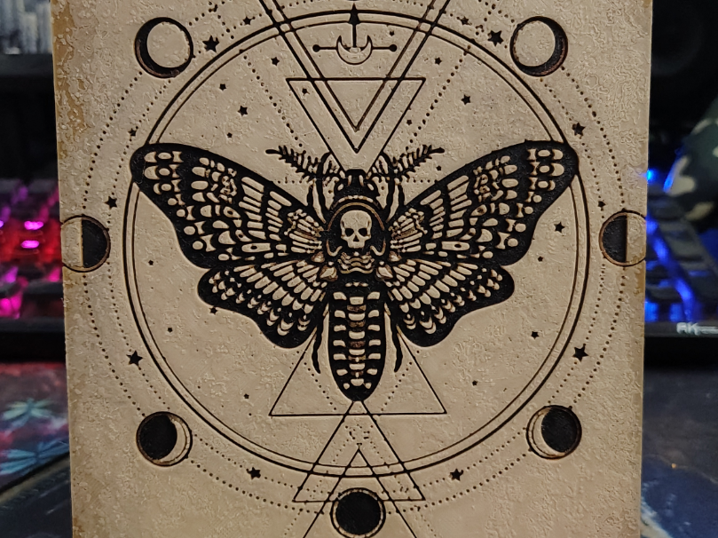 Death's Head Moth #2 Hueforge