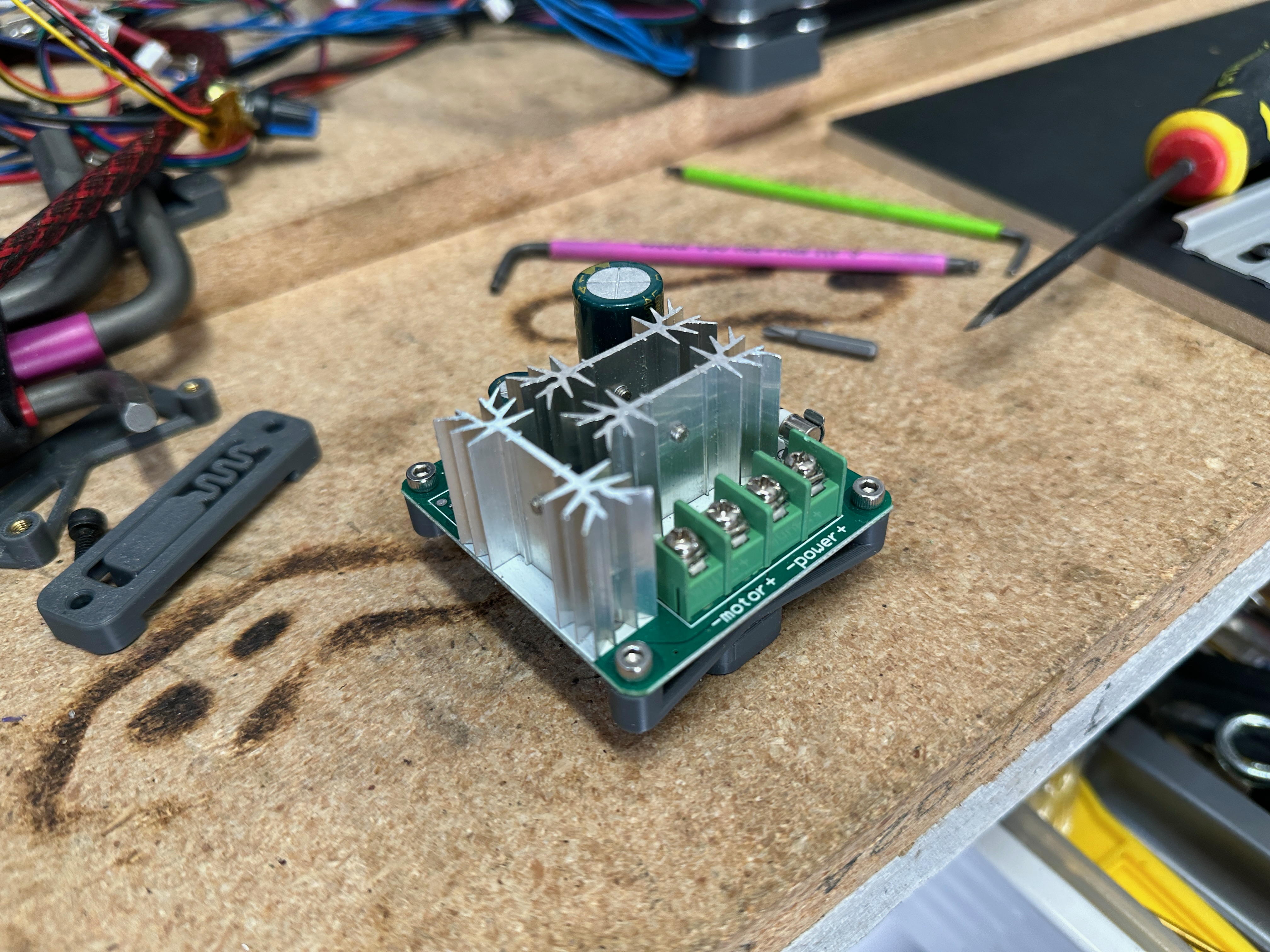 RioRand Motor PWM Speed Controller DIN Rail Mount
