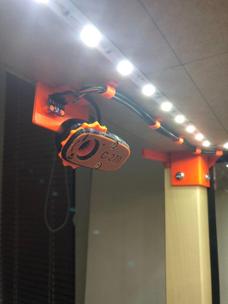 Ikea Lack C270 + BME280 mount for Prusa enclosure