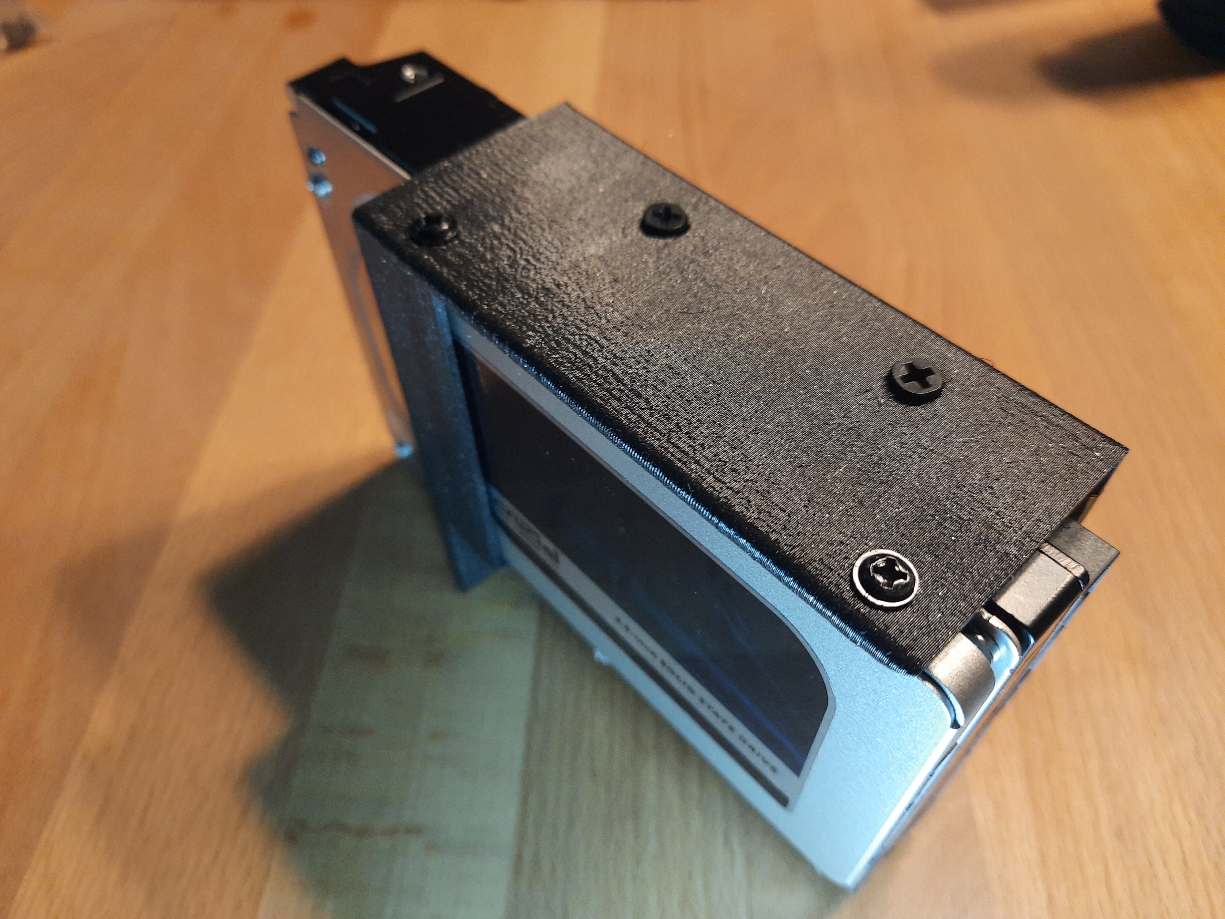 NZXT H1 v1 2.5" + 3.5" bracket mount drive tray