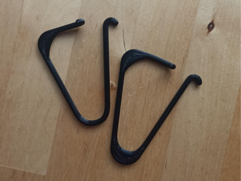 Safety Pin Carabiner - two variants