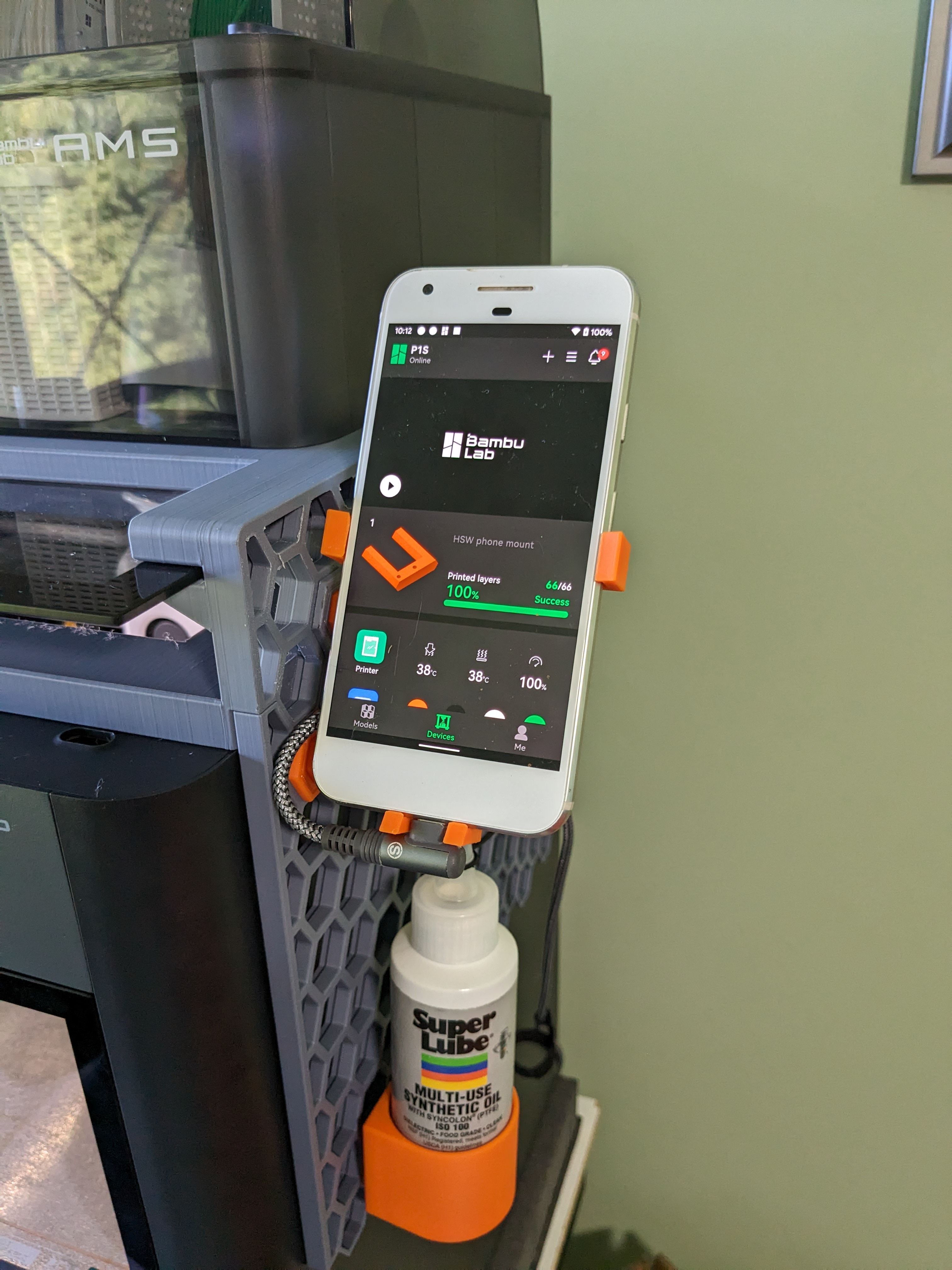 HSW mount for phone holder