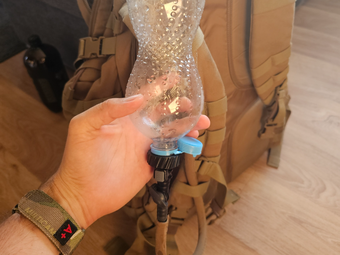 Camelbak PET bottle refill adapter