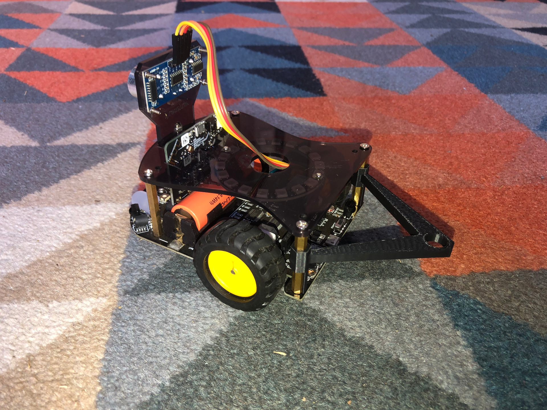 BBC apprentice MicroBit Car trailer hitch