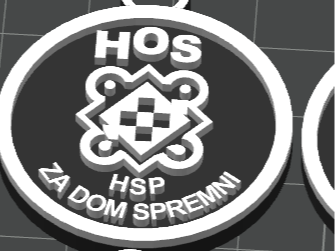 HOS Keychain