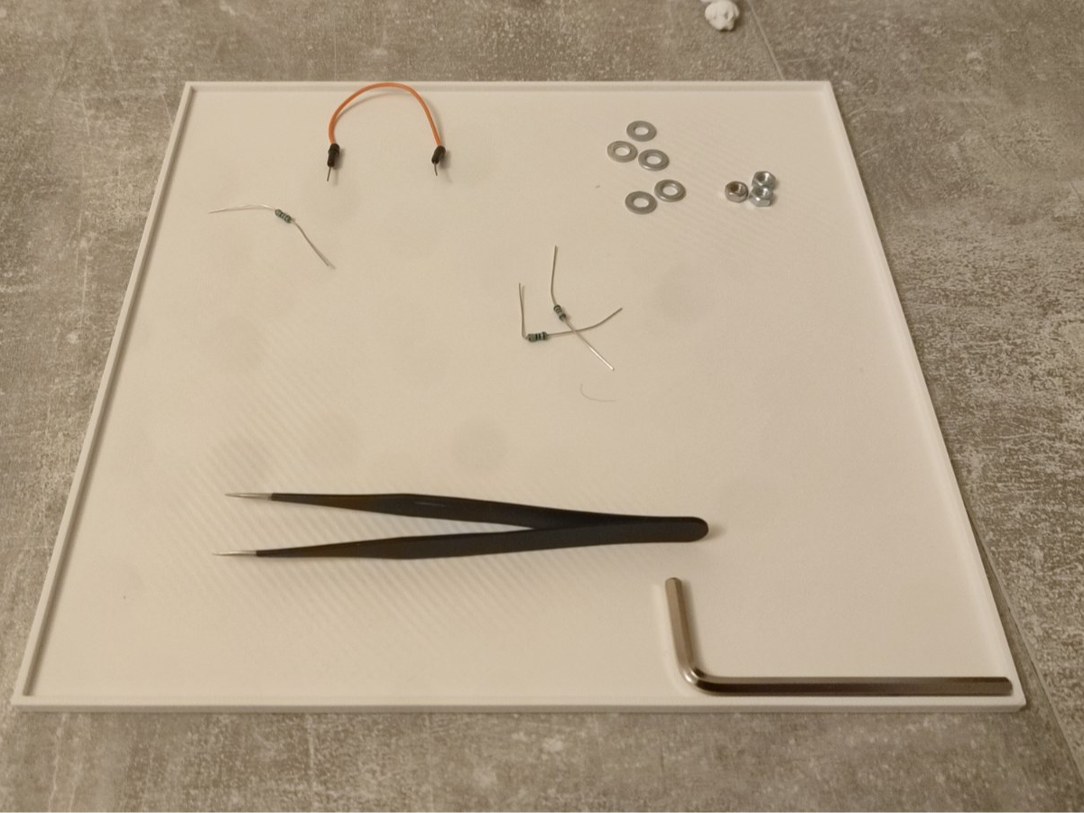 Small Parts Organizer Tray 230mm x 230mm