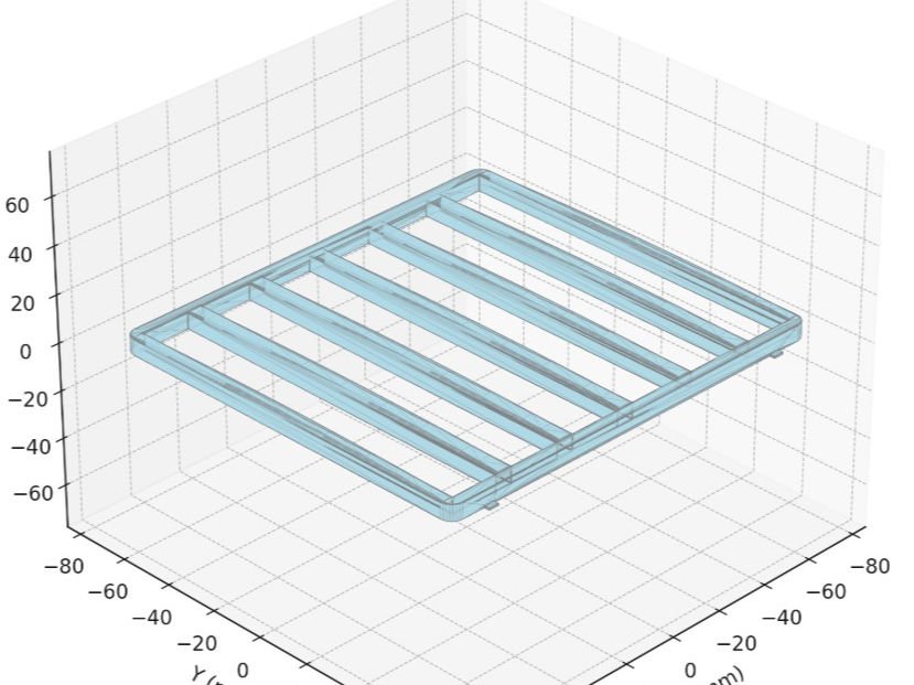 Skimmer-Gitter - (149,9×142×8,6 mm) / Skimmer Grid