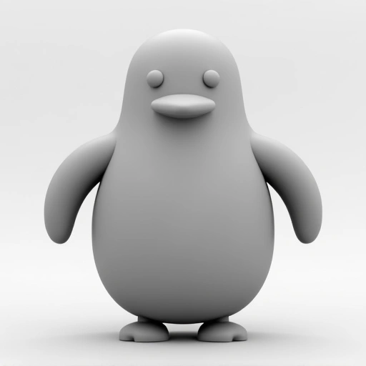 Chunky Penguin Figurine