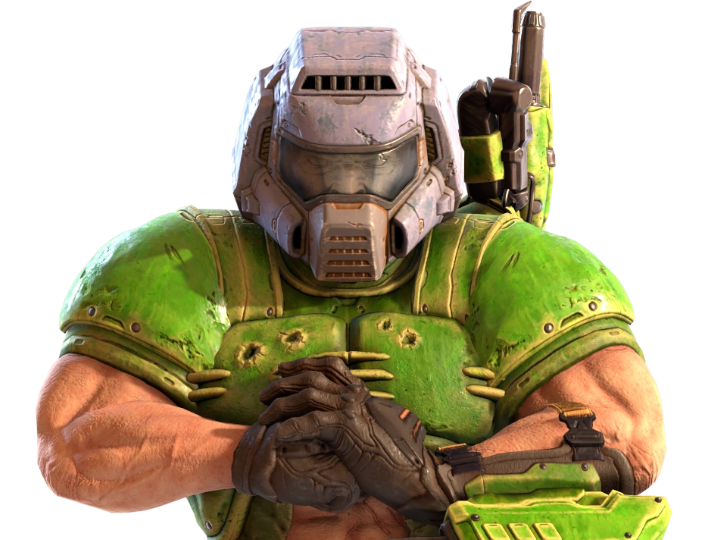 CLASSIC Doom guy helmet (DOOM II)