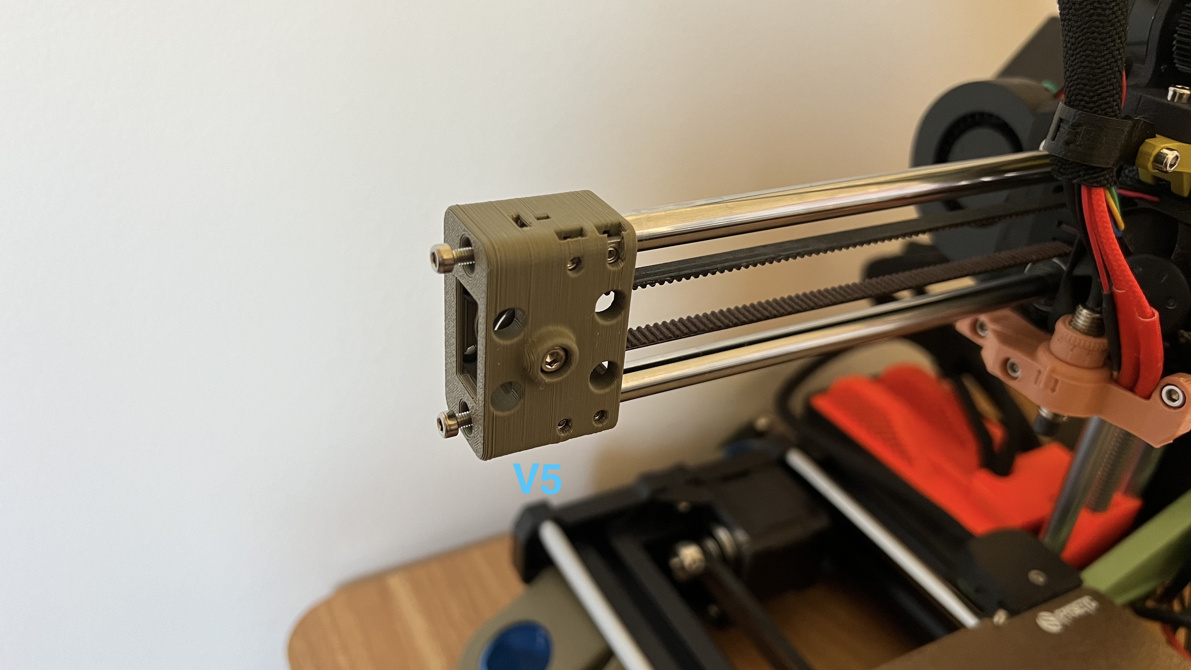 X-End square nuts for Prusa MIN linear guide mod