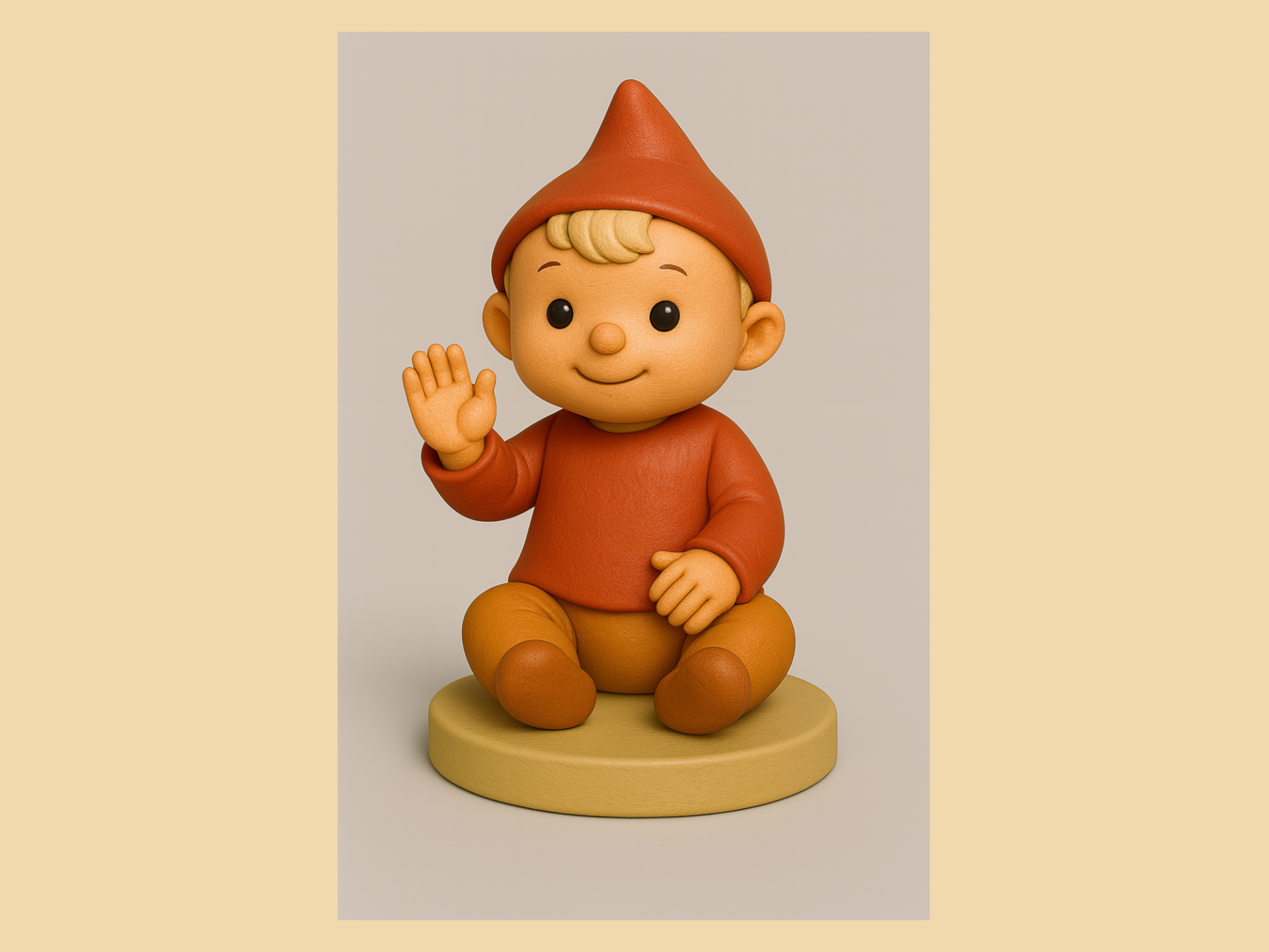 Sandmännchen Baby – sitzend