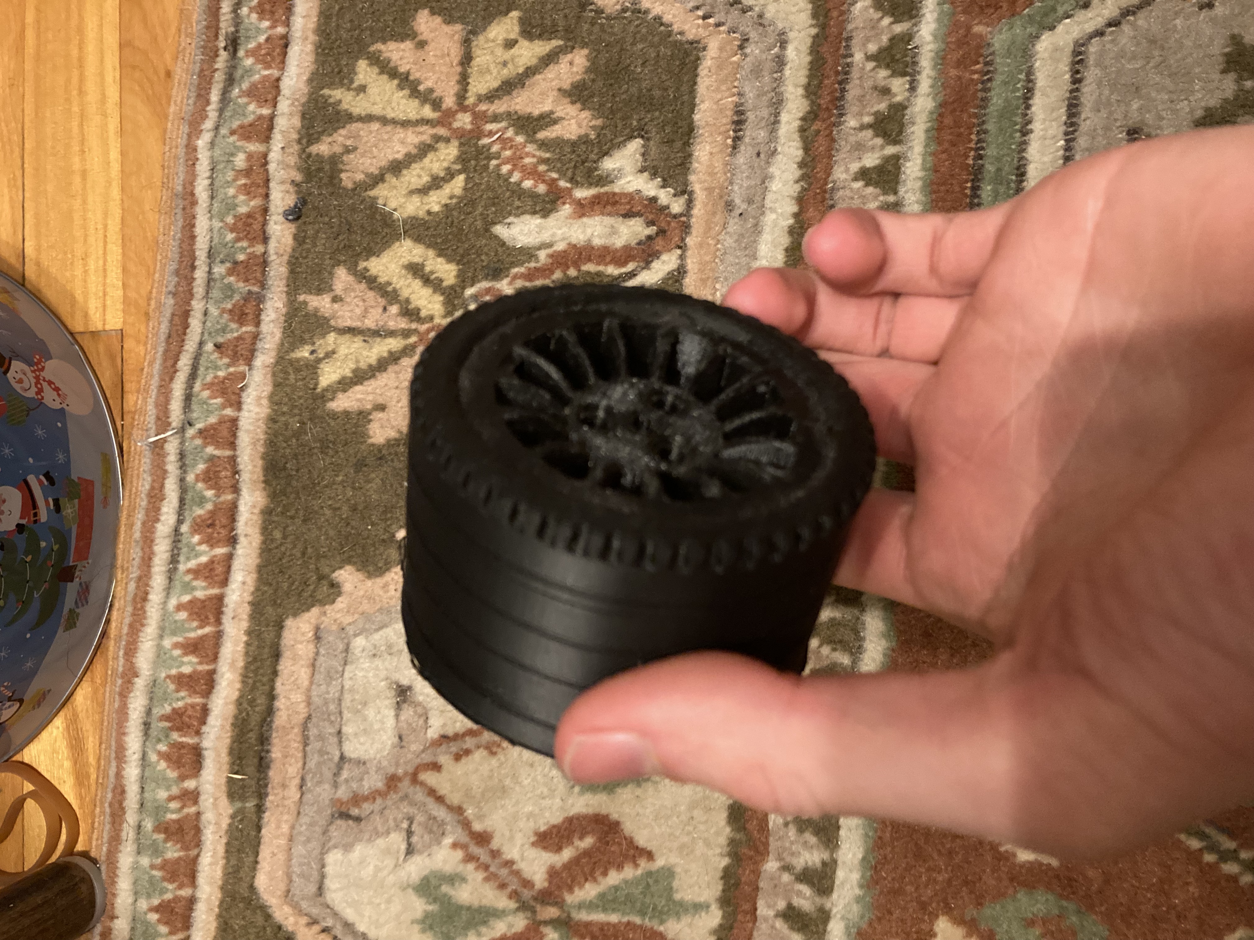 Iego Compatible race car wheel