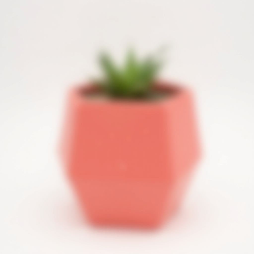 Vibrant Hexagonal Planter