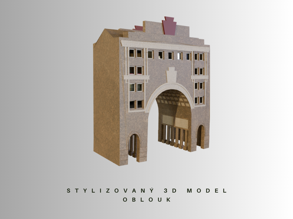 Ostrava Poruba - Stylizovaný Oblouk