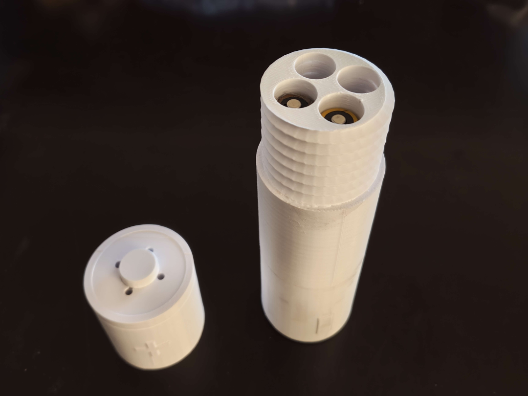 AABattery storage compartment