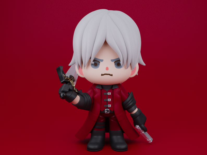 Chibit 114 : Dante (Devil May Cry)