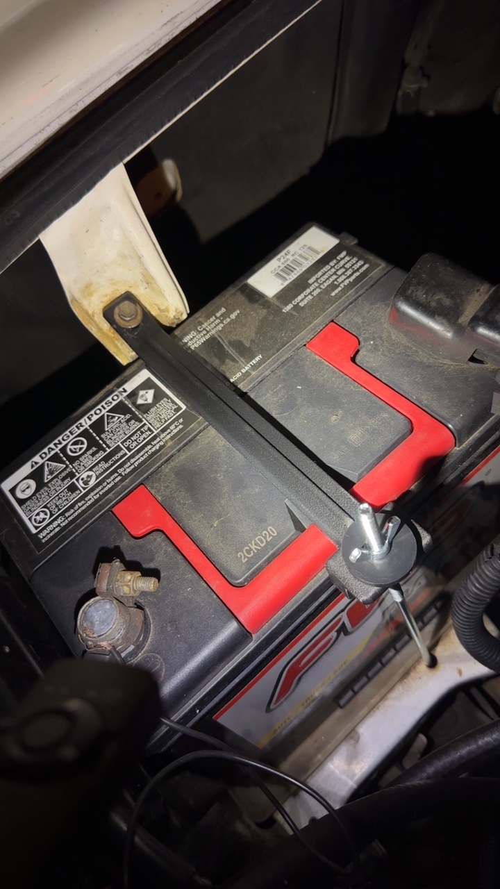 AW11 Battery Hold Down Toyota MR2