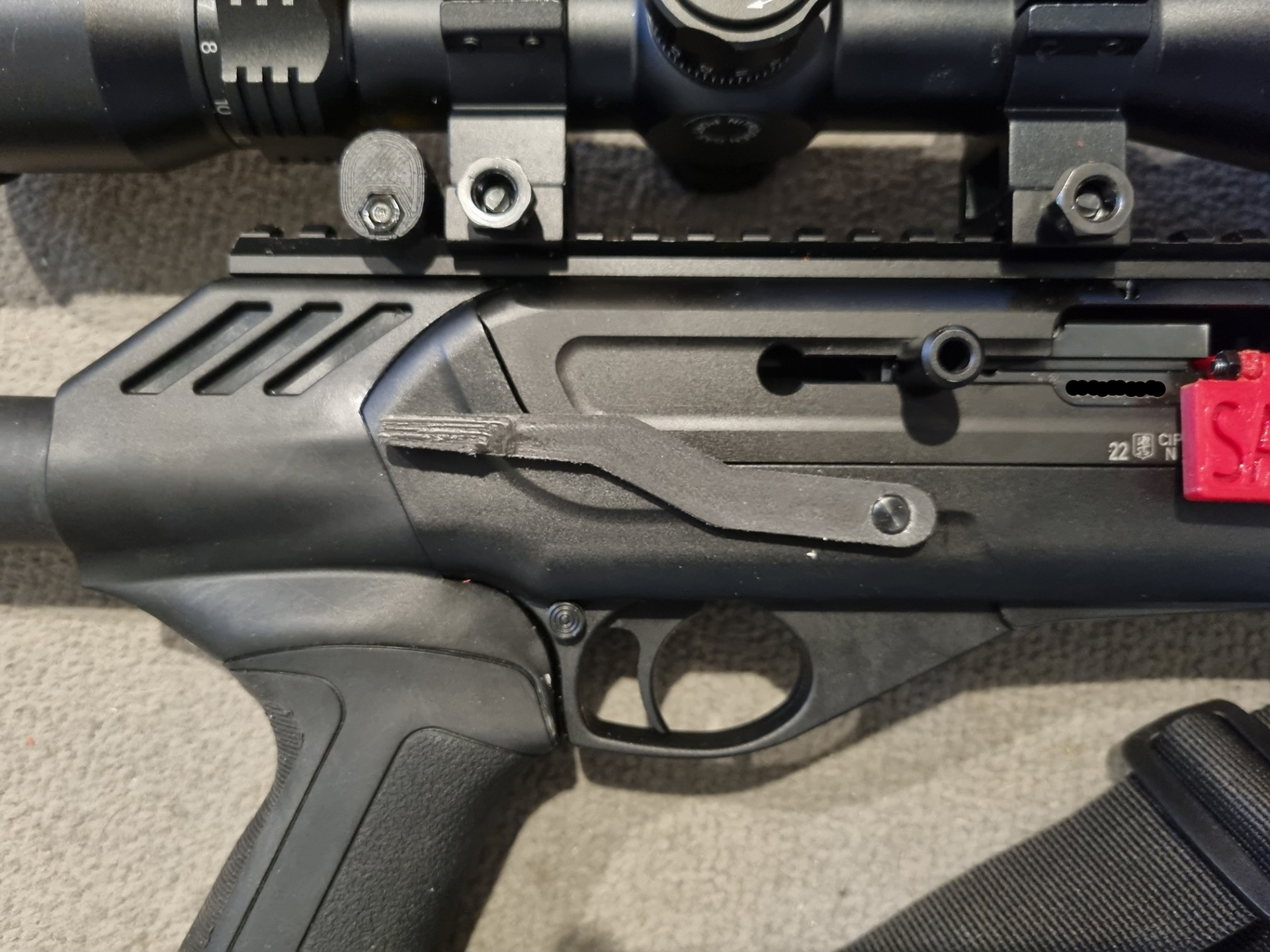 CZ 515 - Extended Lever Release